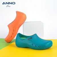 ANNO Soft Doctor Nurse Surgical Shoes Anti-slip Clogs Operating Room Lab Slippers Chef Work flip flop with Insole