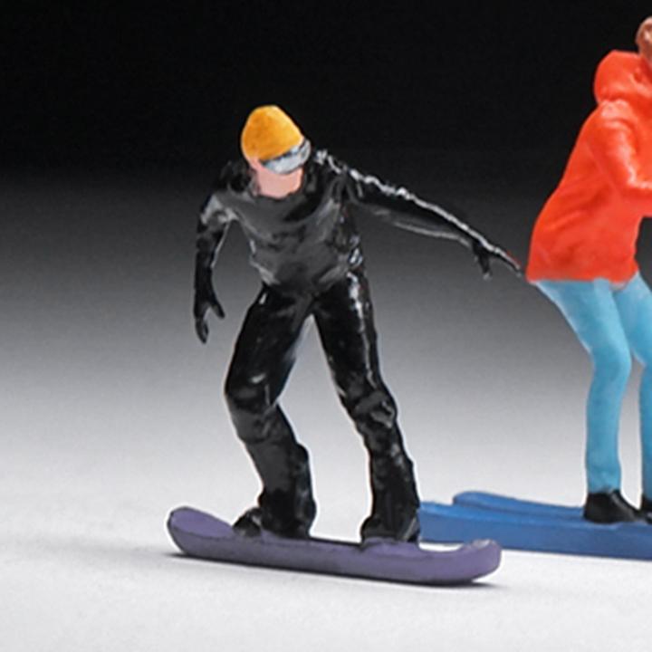 dolity-หุ่นโมเดลย่อส่วนเล่นสกีคนตัวเล็กโมเดลสำหรับตกแต่งเค้าโครงฉาก-diy