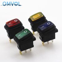 KCD1 waterproof 12v mini toggle switch led light latching 3pins on off conffee machine button rocker switch Electrical Circuitry  Parts
