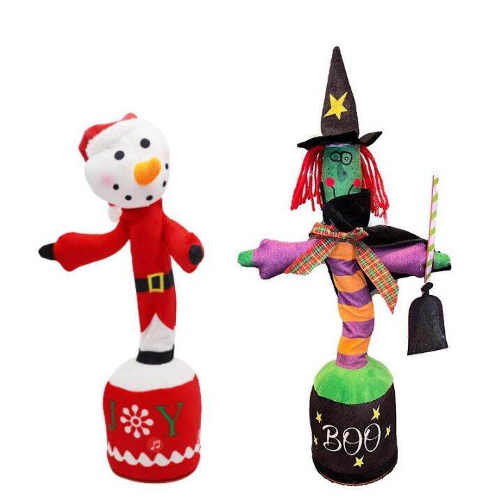 dancing-christmas-snowman-wizard-learning-talk-singing-electric-gifts-plush-toys