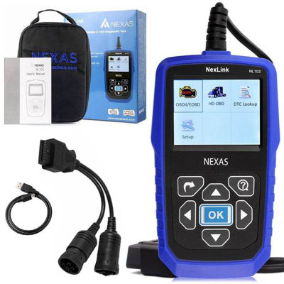 NEXAS NL102 Heavy Duty Truck &amp; Car HD OBD2 Diagnostic Code Reader Scanner Tool