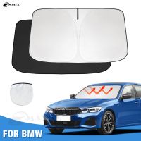 【LZ】mm8463327le8826 Windshield Sun Shade for BMW 3 Series 2019 - 2022 2023 Window Shade Sun Visor Cover Foldable Blocks UV Rays Keep Your Car Cooler