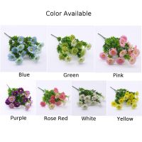【DT】 hot  Artificial Flowers Plastic Fake Plants For Home Wedding Shop Party Garden Decoration High Quality Simulated Flower Plants
