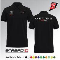 Toyota new Avanza Veloz Indonesia Polo Shirt High Quality 100% Thin Material/ pt Uniform/ Dealer Uniform/ Custom Design/ Men