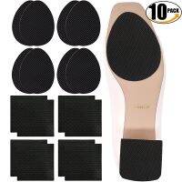 2/10Pcs Wear-Resistant Non-Slip Shoes Mat Self-Adhesive Forefoot High Heels Sticker High Heel Sole Protector Rubber Pads Cushion