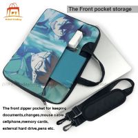 # Ao No Exorcist Laptop Bag Case Bicycle Crossbody Computer Bag Waterproof Cute Laptop Pouch