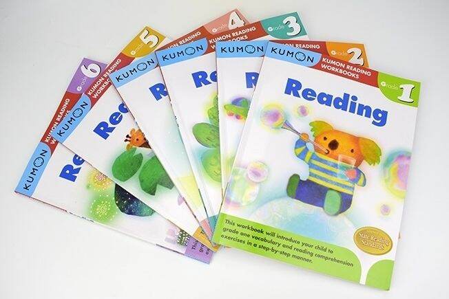 หนังสือ-kumon-reading-workbooks