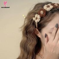 DKIEWQ หวานหวานแหววว น่ารักน่ารักๆ งานทำมือ Barrette คลิปปลาฉลาม ที่หนีบผม เครื่องประดับผมเกาหลี คลิปผมผู้หญิง ที่คาดผมขนสัตว์ ดอกไม้ทำด้วยผ้าขนสัตว์