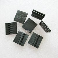 50PCS/Lot Single 6P 2.54mm 1x6P 1*6P Plastic Dupont Jumper Wire Cable Housing Female Pin WATTY Electronics