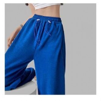 [ส่งของ]EMILIA SHOP กางเกงขายาว กางเกงเอวสูง สไตล์เกาหลี 2023 ใหม่ A23L0EI 0403