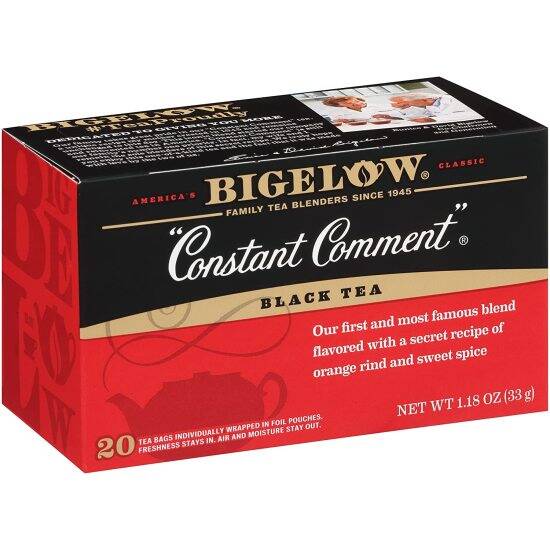 Trà đen túi lọc bigelow constant comment hàng mỹ hương cam quế hộp 20 gối - ảnh sản phẩm 1