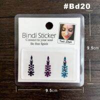 BD20 Festival Style Rhinestone Gem Bindi Tattoo Body Jewelry Bindis Stickers