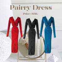 NR01 l PAIRRY DRESS เดรสเอวS