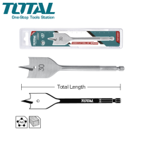 TOTAL ดอกสว่านเจาะไม้แบบ มือพระ 6 - 32 มม. ( Wood Apade Drill Bit ) - ดอกสว่านมือพระ / ดอกสว่านเจาะ PVC