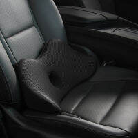 Memory Foam Travel Car Back Cushion Orthopedic Massage Seat Mat Chair Office Nap Pad car cushion back pillow