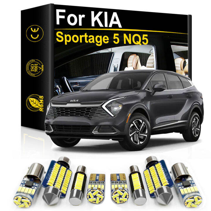 ชุดไฟภายในรถ-led-สำหรับ-kia-sportage-5-nq5-2021-2022-2023หลอดไฟ-led-โคมไฟป้ายทะเบียน-canbus-ไม่มีข้อผิดพลาด