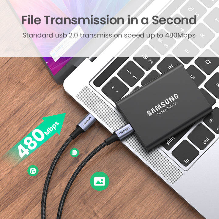 ในสต็อก-ugreen-usb-type-c-เพื่อ-usb-c-เคเบิ้ลสำหรับ-s-amsung-g-alaxy-s9-pd-100วัตต์ชาร์จอย่างรวดเร็วสายเคเบิ้ลสำหรับ-สนับสนุนค่าเร็ว4-0สาย-usb