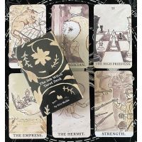 Witch Tarot Tarot Cards For Beginners With Pdf Guidebook Board Game Playing Cards Game Witchcraft Psychedelic Decor Womens Gift