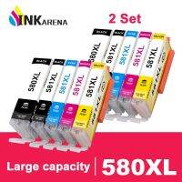 Inkarena Compatible PGI-580 PGI 580 CLI 581 XXL Ink Cartridge For CANON PIXMATS705 TR7550 TR8550 TS6150 TS6151 TS6250 6251