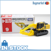 Takara Tomica Tomy #9 Komatsu รถขุด PC200-10 1/122รถของเล่นหล่อจากญี่ปุ่น