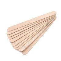 ZZOOI 100 Pcs Woman Wooden Body Hair Removal Sticks Wax Waxing Disposable Sticks Beauty Toiletry Kits Wood Tongue Depressor Spatula