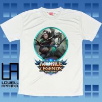 Benedetta Assassin Mobile Legends ML Game Gamer T-shirt - Unisex - Sublimation - Dri-fit