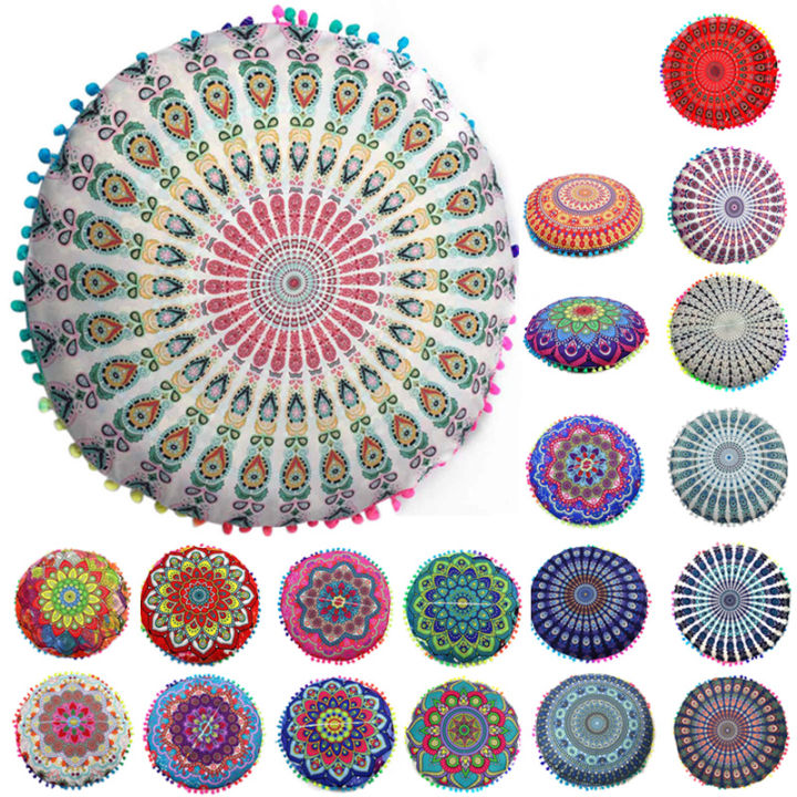 indian-mandala-floor-pillows-round-bohemian-cushion-cushions-pillows-cover-case-13