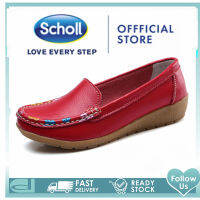 รองเท้าผู้หญิงรองเท้าหนัง Scholl รองเท้าแตะรองเท้าสตรี Scholl Kasut Wanita Scholl รองเท้าเกาหลีสำหรับผู้หญิงรองเท้าลำลอง Scholl แฟชั่นของผู้หญิงรองเท้าเรือรองเท้าโลฟเฟอร์ผู้หญิงส้นแบน