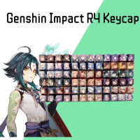 Genshin Impact Oem Profile R4 คีย์บอร์ดปุ่มกด 4 ชิ้น / ชุด hu tao/zh บน GL ฉัน/มีความสุข e/K Ami Sat OA Y aka/KE Qing