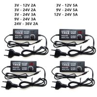 อะแดปเตอร์แปลงไฟ AC DC 3V 5V 9V 12V 24 V 24 V หม้อแปลง10A 5A 3A 1A 2A 220V ถึง5V 12V