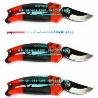 (3อัน) กรรไกรตัดกิ่งไม้ SOLO 164 ปากตรง ยาว 8นิ้ว papamami Pruning Shears กรรไกรตัดแต่งกิ่ง คีมตัดกิ่ง ที่ตัดกิ่งไม้ กรรไกรเล็มหญ้า กรรไกรเล็มต้นไม้  แ