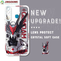 Jinsouwe เคสเคสโทรศัพท์โทรศัพท์สำหรับ Infinix,ขายดี8 /X650เคสลายการ์ตูนนักรบกลคริสตัลเคสด้านหลังยางแบบนิ่ม