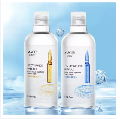 โทนเนอร์เอสเซนส์ IMAGES Essence 2 สูตร แอมพูลเหลือง ฟ้า Nicotinamide/Hyaluronic Acid Ampoule ขวดใหญ่ 300-500ml **กดเลือกสูตรตรงตัวเลือกสินค้า** NO-004