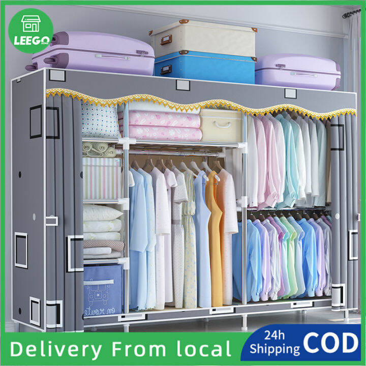 Leego Home Wardrobe 20 mm multifunctional clothes storage big size