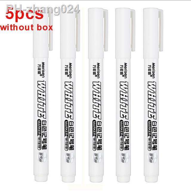 2-5-12-pcs-white-marker-pens-paint-oily-waterproof-1mm-tattoo-skin-markers-scribe-gel-pen-diy-permanent-makeup-tattoo-supplies