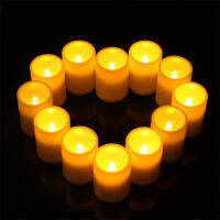 8pcs 4pcs 10cm Wedding Candles Lamp Flameless LED Tealight Battery Operated for Christmas Halloween New Year Candlestick Decor