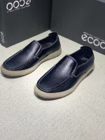 Original Ecco mens Sports Shoes running shoes sneaker Outdoor shoes Casual shoes Leather shoes LY301014