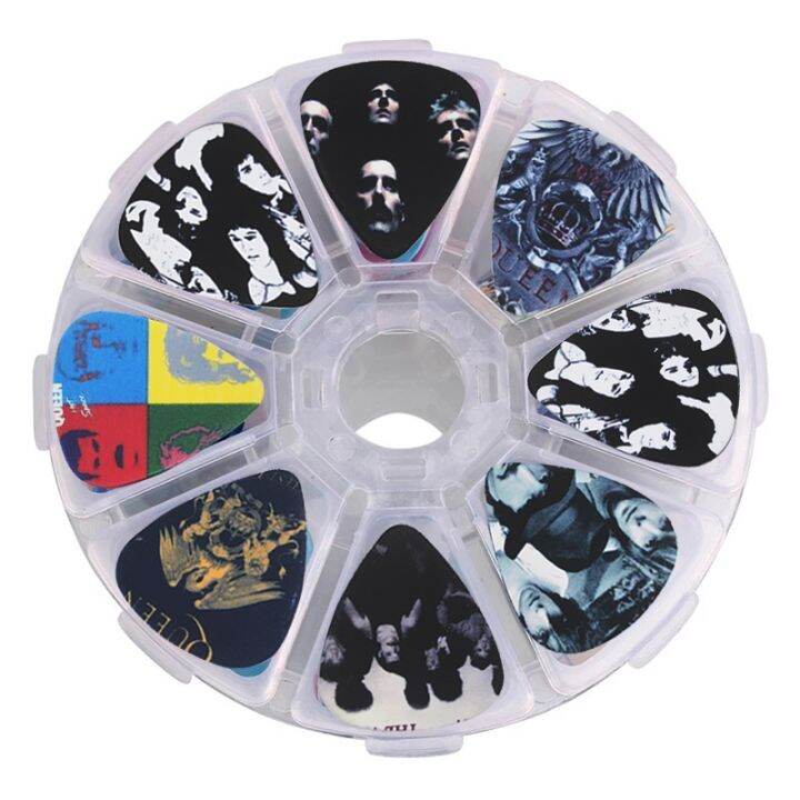 soach-50pcs-guitar-picks-pick-1-box-case-colorful-fashion-guitar-accessories-cartoon-guitar-paddle-mix-plectrums-clear-makeup