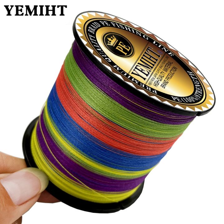 yemiht-500m-300m-100m-multicolour-pe-braided-wire-4-strands-10-120lb-multifilament-japanese-fishing-line