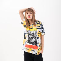 PAUL FRANK เสื้อยืด UNISEX TEESHIRT GRAFFITI SORAY OVERSIZE