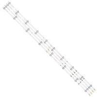 LED Backlight strip(4)For Toshiba 43V5863DG 43GS352B 43GX551B 43HK25T74U 43V5863DB 43T6863DB 43V6863DB 43T5863DB SVV430A52 B A