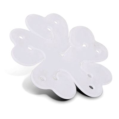 Pack of 200 Portable Flower Shape Balloon Clips Holder for Wedding Event Decorations Birthday Party Supplies