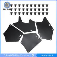 Talage บังโคลนแผ่นกันกระเซ็น4ชิ้นสำหรับโตโยต้าทุนดร้า