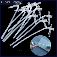 [Oliver Timmy] 10pcs สเปรย์โฟมหลอดหัวฉีดช่องว่างเติมฉนวนหลอดโฟม DIY โพลียูรีเทนโฟมกาวปืนเชื่อมต่อท่อเครื่องมือ