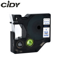 【■】 gaowei Cidy 40911 Dymo D1 Manager 9มม.สีฟ้าใสสำหรับ Dymo Label Printer เทปฉลากสำหรับ Dymo Label Manager LM 160 280