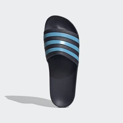 รองเท้าแตะ อาดิดาส adidas ADILETTE AQUA (สีกรมแถบฟ้า)