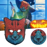 Jiping Hàng Có Sẵn Mặt Nạ Halloween Mặt Nạ Phát Sáng Halloween Mặt Nạ Đèn