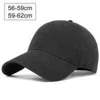 [Hat vendor]ฤดูHat vendorใหม่หมวกเบสบอลผู้ชายหัวโตหมวกแก๊ปทรัคเกอร์กีฬาสำหรับผู้หญิงผ้าฝ้ายฟอกสีหมวกกันแดดใส่สบายหมวกกอล์ฟสีทึบหมวกคุณพ่อมียอดแหลม