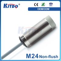 、’【； M24 Non-Shielded 3 Wire 2 Wire Sn 10/20/25Mm PNP NPN Inductive Proximity Sensor Switch