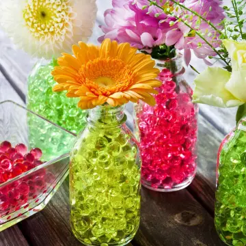 100,000Pcs Clear Water Beads Clear Water Gel Jelly Balls Vase